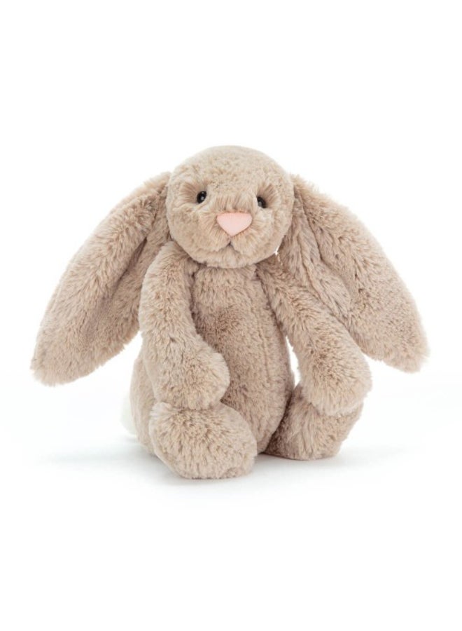 Jellycat أرنب بيج خجول محشو – لعبة ناعمة محشوة بأرجل مرنة، هدية عيد الحب لطيفة للأطفال والبالغين، مجموعة جليكات، 28 سم - Image 4